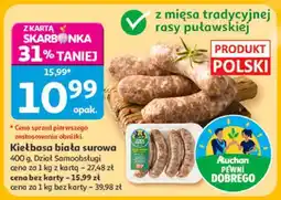 Auchan Kiełbasa biała surowa oferta