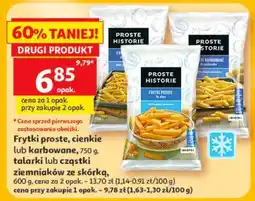 Auchan PROSTE HISTORIE Frytki proste oferta
