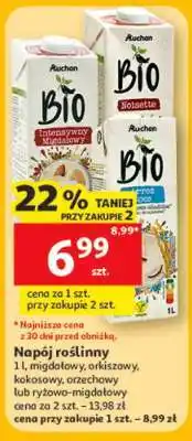 Auchan Napój roślinny oferta