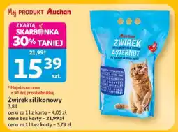 Auchan Żwirek silikonowy oferta