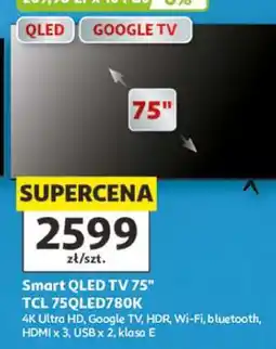 Auchan Smart QLED TV 75 oferta