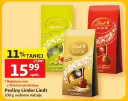 Auchan Praliny LINDOR LINDT oferta