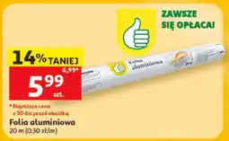 Auchan Folia aluminiowa oferta