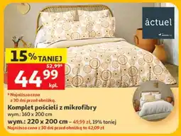Auchan Komplet pościeli z mikrofibry oferta