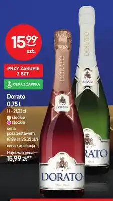 Żabka Wino musujące Dorato różowe słodkie oferta