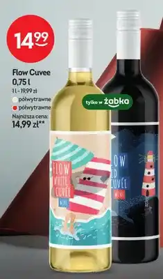 Żabka Wino Flow Red Cuvée półwytrawne oferta
