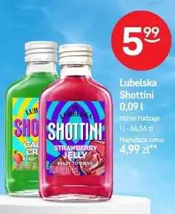 Żabka Likier Lubelska Shottini Strawberry Jelly oferta