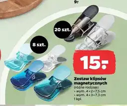 Netto Zestaw klipsów magnetycznych 8-pak oferta