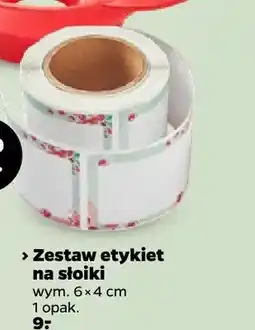 Netto Zestaw etykiet na słoiki Altom Design 200-pak oferta