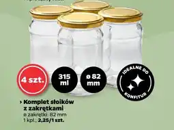 Netto Komplet słoików z zakrętkami Altom Design 4-pak 900 ml ø82 mm oferta