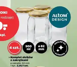 Netto Komplet słoików z zakrętkami Altom Design 4-pak oferta