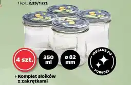 Netto Komplet słoików z zakrętkami idealne do dżemów 4-pak 200 ml ø66 mm oferta