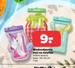 Netto Wodoodporne etui na telefon 14x23 cm oferta