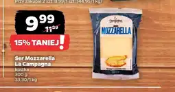 Netto Ser Mozzarella La Campagna kostka oferta