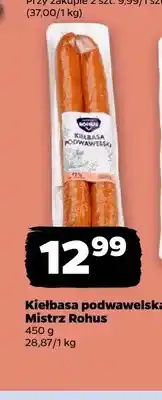 Netto Kiełbasa podwawelska Mistrz Rohus oferta