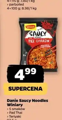 Netto Danie Saucy Noodles 5 smaków Winiary oferta