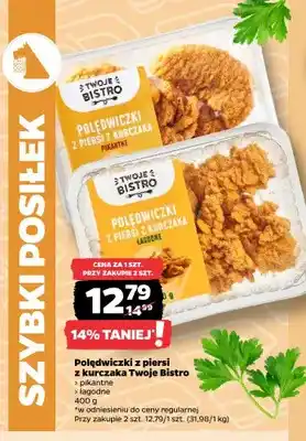 Netto Polędwiczki z piersi z kurczaka łagodne Twoje Bistro oferta