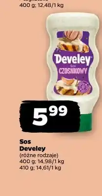 Netto Sos czosnkowy Develey oferta
