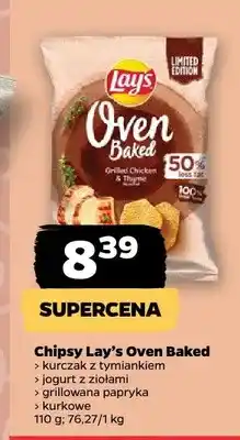 Netto Chipsy Lay's Oven Baked kurczak z tymiankiem oferta