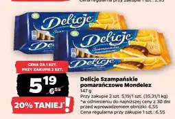 Netto Delicje Szampańskie pomarańczowe oferta