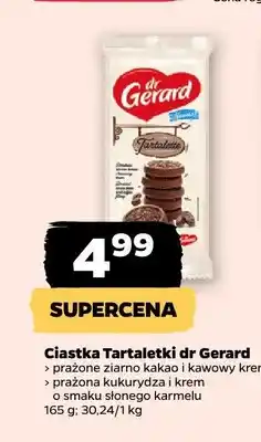 Netto Ciastka Tartaletki dr Gerard prażone ziarno kakao i kawowy krem oferta