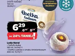 Netto Lody Koral Osełka Lodowa o smaku śmietankowym oferta