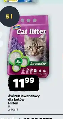 Netto Żwirek lawendowy dla kotów Hilton oferta