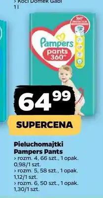 Netto Pieluchomajtki Pampers Pants oferta