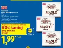Lidl Masło z Polskiej Mleczarni 82% Mlekovita oferta