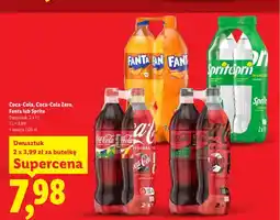 Lidl Napój gazowany Coca-Cola Zero 2-pak oferta