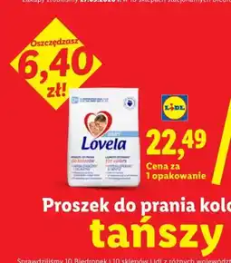 Lidl Proszek do prania kolorów Lovela Baby oferta