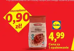 Lidl Makaron Fusilli z czerwonej soczewicy Combino oferta
