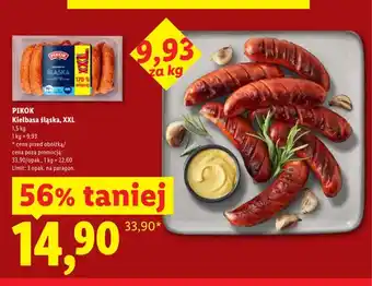 Lidl Kiełbasa śląska Pikok XXL oferta
