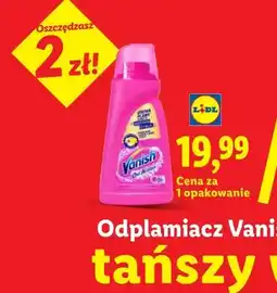 Lidl Odplamiacz Vanish Oxi Action oferta