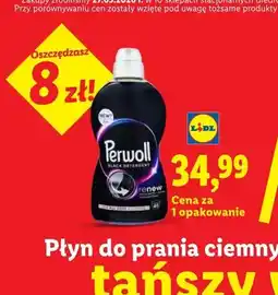 Lidl Płyn do prania ciemnych tkanin Perwoll oferta