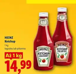 Lidl Ketchup łagodny Heinz oferta