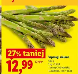 Lidl Szparagi zielone oferta