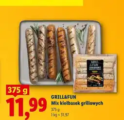 Lidl Mix kiełbasek grillowych Grill&Fun oferta