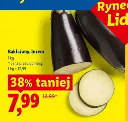 Lidl Bakłażany luzem oferta