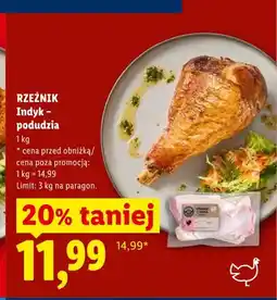 Lidl Podudzia z indyka Rzeźnik oferta