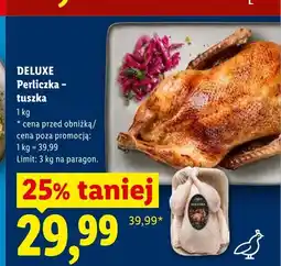 Lidl Perliczka tuszka Deluxe oferta