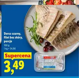 Lidl Dorsz czarny filet bez skóry porcje Targ Rybny Lidla oferta