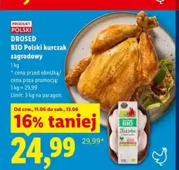 Lidl BIO Polski kurczak zagrodowy Drosed oferta