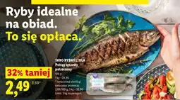 Lidl Pstrąg tęczowy patroszony Targ Rybny Lidla oferta