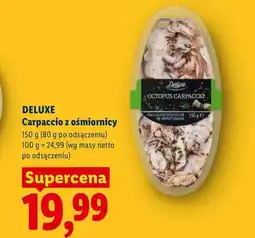Lidl Carpaccio z ośmiornicy Deluxe oferta