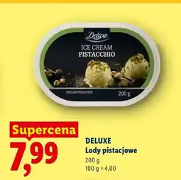 Lidl Lody pistacjowe Deluxe oferta