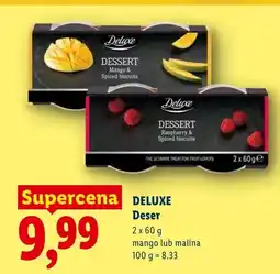 Lidl Deser mango Deluxe 2-pak oferta