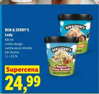 Lody Cookie Dough Ben & Jerry's