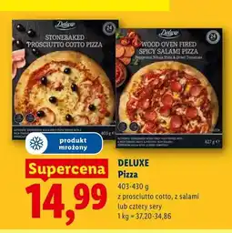 Lidl Pizza z prosciutto cotto Deluxe oferta