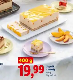 Lidl Skyrnik z morelą oferta